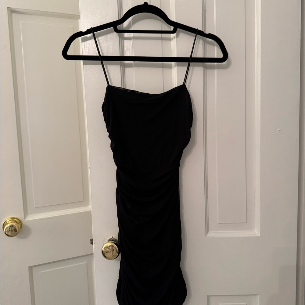 Princess Polly Black Strapless Dress